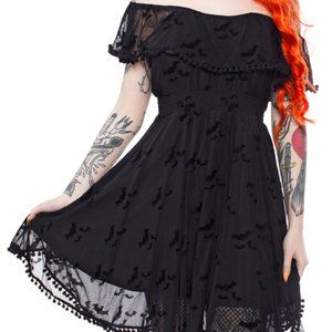 ISO Sourpuss Bat Cloud Fiesta Dress